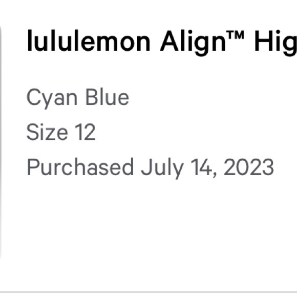 lululemon leggings - Picture 5 of 5